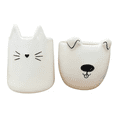 thumbnail image 2 of Macetas Ceramica VBG Animalitos Perro Gato Set de 12 Piezas, 2 of 4