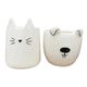 thumbnail image 2 of Macetas Ceramica VBG Animalitos Perro Gato Set de 12 Piezas, 2 of 4