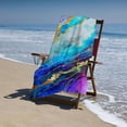 thumbnail image 4 of PHYHOO Painting Beach Towels Oversized Microfiber Beach Towel for Adults Extra Large Beach Towel Sand Free Towel for Swimming Camping Adult Women 30x60in, 4 of 8