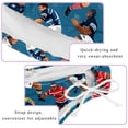thumbnail image 3 of Football Detachable Sponge Adjustable Strap Bikini Set Two-Pack Swimsuit Swimwear for Beach Pool Party, 3 of 6