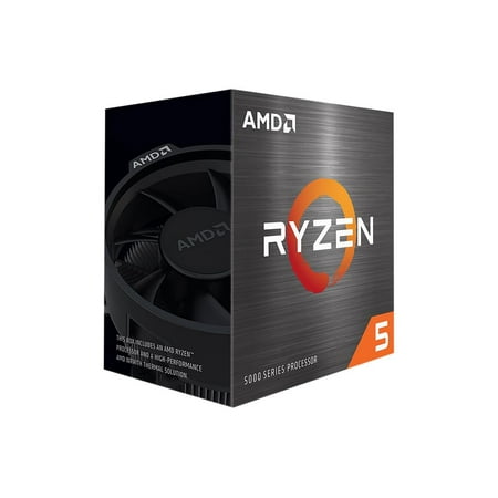 AMD Ryzen 5 5500 - Ryzen 5 5000 Series 6-Core 3.6 GHz Socket AM4 65W None Integrated Graphics Desktop Processor - 100-100000457BOX