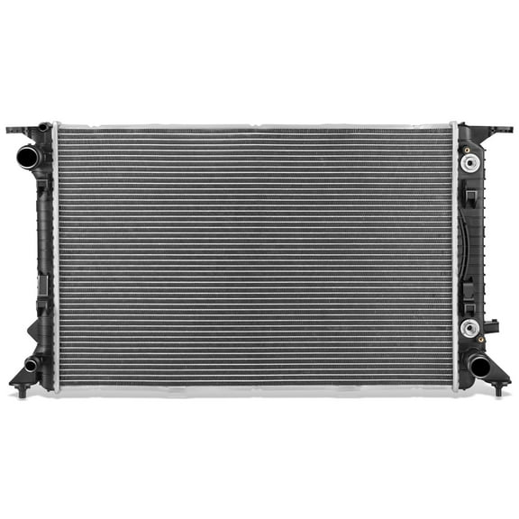 DNA Motoring 2-Row Alumiunm Core Radiator for 11-17 Audi A4 A5 A6 A7 Quattro S4 S5 Q5 3.0/3.6L