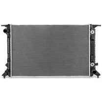 DNA Motoring 2-Row Alumiunm Core Radiator for 11-17 Audi A4 A5 A6 A7 Quattro S4 S5 Q5 3.0/3.6L