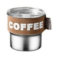 thumbnail image 1 of Stainless Steel Travel Mug Coffee Cup Spill Proof with Lid for Drinks Beer 400ML, 1 of 8