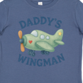 thumbnail image 4 of Inktastic Daddy's Wingman Airplane Design Boys or Girls Baby T-Shirt, 4 of 5