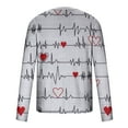 thumbnail image 5 of fartey 2024 Valentine's Day Tops for Men Plus Size Love Heart Print Funny Casual T-shirts Tunic Comfort Long Sleeved Fashion Top Lightweight Round Neck Workout Hipster Shirts, S-5XL, 5 of 5