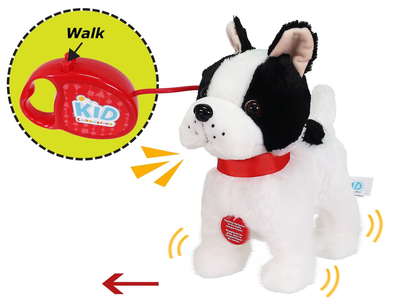 Kid Connection My Walking Pet - French Bulldog