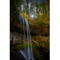 thumbnail image 2 of Susan Vizvary Photography 11x14 Black Ornate Wood Framed with Double Matting Museum Art Print Titled - Mystical Falls 1, 2 of 4