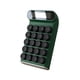thumbnail image 1 of Kearding calculadora simple de papelería para estudiantes Teclas mecánicas estilo retro Multicolor Verde, 1 of 6