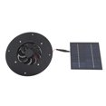 thumbnail image 1 of Solar Ventilation Fan, Solar Powered Exhaust Fan 10W Solar Panel High Efficiency  For Pet Houses, 1 of 8