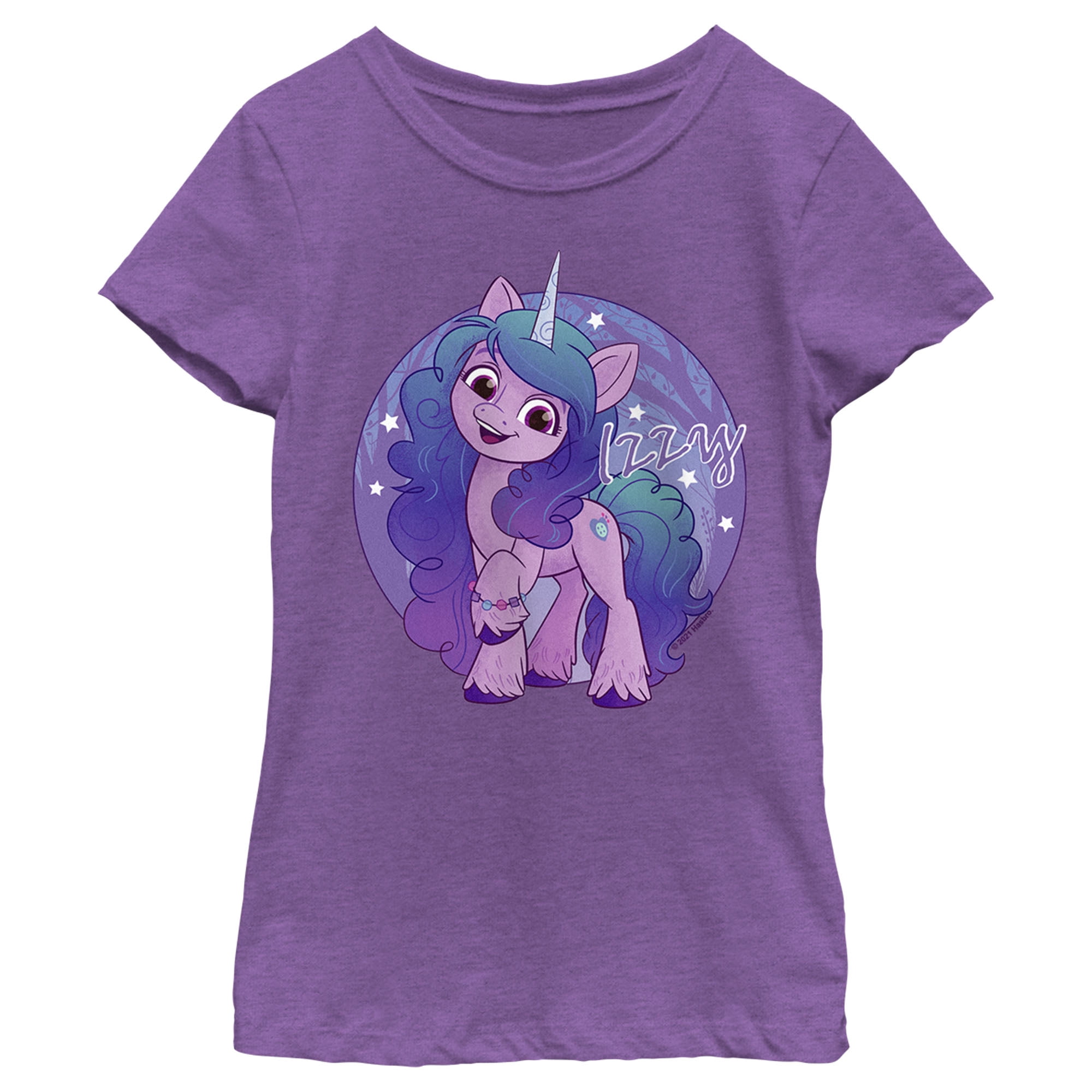 Girl's My Little Pony: A New Generation Izzy Moonbow Graphic Tee Berry X Large