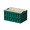 Blue, variant on SpaceMuse Camping Storage Box, 50L Foldable Bin with Pine Wood Lid, Collapsible Folding Crate Easy to Disassemble Plastic Storage Crates for Outdoor Activities, Camping, Car Trunk, Red