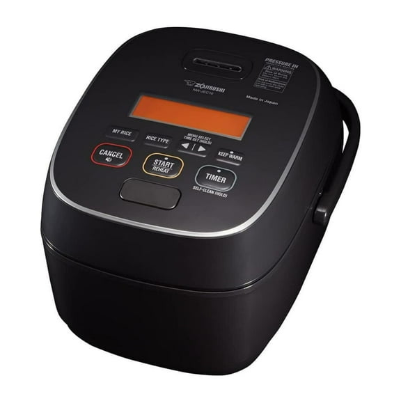 Zojirushi NW-JEC10BA 5.5-Cup Capacity Pressure Induction Heating Rice Cooker and Warmer (Black)