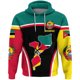 thumbnail image 3 of Sudadera con capucha con estampado 3D de la bandera de Mozambique para hombre, ropa informal de uso diario, sudadera con estampado de emblema nacional, ropa africana para hombre, 3 of 5