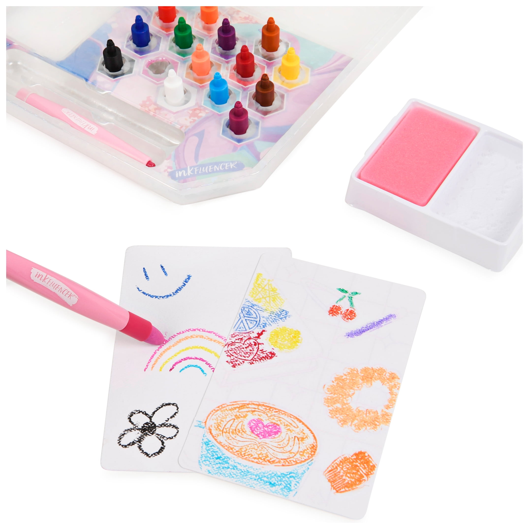 inkFLUENCER We Wear Cute Click N Blend Watercolor Set w/ 15 Color Tips