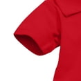 thumbnail image 3 of UQJfacai Infant Girls Bodysuit Baby Girl Collared Short Sleeve Casual Romper Toddler Solid Jumpsuit Summer Clothes 0-24 Years, 3 of 5