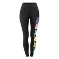 thumbnail image 4 of EQWLJWE Women's Easter Yoga Pants Trendy Easter Rabbit Graphic Full Length Workout Running Legging High Waist Sports Gym Activewear(Black,L), 4 of 4