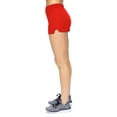 thumbnail image 3 of Expert Brand USA-Made Women's Oxymesh™ Training Athletic Shorts, Red, XL, 3 of 5