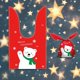 thumbnail image 2 of 50 Pcs Christmas Treats Bags Christmas Drawstring Gift Bags, Xmas Candy Bags in 5 Styles Cute Cookie Bags Bulk Goodie Bags for for Winter Xmas Gift Wrapping Supplies Party Favor, 2 of 4