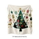 thumbnail image 3 of Manta Navideña de Franela con Árbol de Navidad | Escena de Bosque Nevado | Manta de Felpa de Doble Cara | Regalo Navideño | 100 X 70 Cm | Blanca | Poliéster | 200 G, 3 of 7