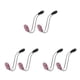 thumbnail image 5 of Sidaley 1 par de perchas para asiento trasero, reposacabezas de acero inoxidable, gancho para cartera, capacidad de carga máxima de 30 kg, estante de Rosado 3piezas Sidaley CBP229091, 5 of 6