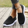 thumbnail image 4 of Willtoo Orthopedic Loafers for Women Comfort Slip On Walking Shoes Knit Dressy Comfortable Business Casual Work Flats, 4 of 7