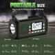 thumbnail image 5 of Radio de emergencia PRUNUS J-924 de 10000 mAh con batería externa y luz, 5 of 6