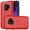 Red, variant on GSA Brushed Case with Edge Design for Samsung Galaxy S9 - Rose Gold