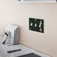 thumbnail image 5 of Yayeee Toggle Light Switch Wall Plate 2-Gang 4.56"x4.48" Decorative Outlet Cover, Green Christmas Trees, 5 of 7