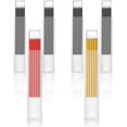 thumbnail image 4 of 6 Boxes Carpenter Pencil Set Professional Simple Structure Design Drawing Line Drawing Marker Carpentry Pens Tools Marking Tool Woodworking Accessory, 4 of 8