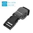 thumbnail image 2 of Unique Bargains Utility Strap with Buckle Adjustable Belt for Outdoor Bag Luggage Packing Gray, 2 of 5