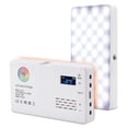 thumbnail image 4 of 2500K-9000K LED RGB Camera Light Color Output Video Light Kit Dimmable Panel Light Rechargeable LED Light, 4 of 5