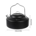 thumbnail image 4 of Mini hervidor de agua para acampar, hervidor de agua para hervir de 1 l, utensilios de cocina ligeros para mochileros y senderismo Tmvgtek Para Estrenar, 4 of 4