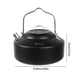 thumbnail image 2 of Camping Kettle Mini 1L Portable Tapot Mochilado de hambre de caminata Silver Silver, 2 of 8