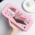 thumbnail image 3 of Sac Rose en Forme de Gâteau d'Animal de Dessin Animé pour Nintendo Switch Lite, Étui de Protection Anti-collision, Sac de Rangement Portable pour Accessoires de Jeu de Voyage, Style 2, 3 of 5