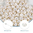 thumbnail image 3 of Uxcell 100 Pcs Perlas de Agua Dulce Naturales, Perlas Irregulares Sueltas de 5-6mm con Agujero Lateral de 0.8mm para Hacer Joyería de Cuerda de Cuero, Manualidades DIY, Blancas, 3 of 6