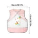 thumbnail image 2 of Fiudx Delantal Reversible para Comer, Tejido Impermeable de Tpu, Protección Antimanchas, Diseño Fácil de Poner, Suave y Elástico, Ideal para Comidas Desordenadas, Autoajustable, para Verano, Paquete, 2 of 2