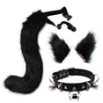 thumbnail image 1 of Halloween Fiesta Cosplay Conjunto Navidad Cola Oreja Personalidad Campana Cuello Collar Fabuloso Cosplay Traje Cola matsuzay HA043243-13, 1 of 6