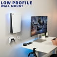thumbnail image 3 of VIVO White Wall & Under Desk Mount Designed for PS5 & PS5 Slim Console, 3 of 9