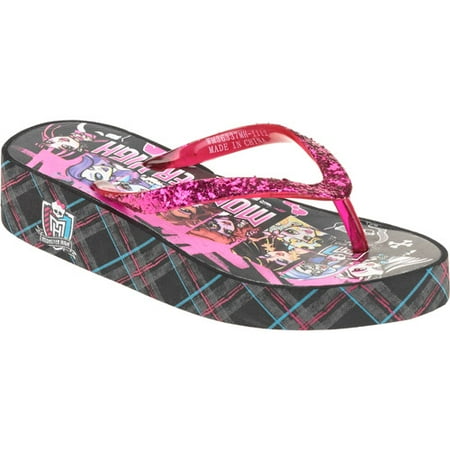 Monster High Girls' Flip Flop Sandals