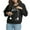 Black, variant on Taqqpue Women's Plus Size Cat Pouch Hoodie Unisex Pet Carrier Sweatshirts Cat Dog Pouch Holder Shirts Kitten Puppy Holder Oversized Animal Pouch Sweatshirt Shirts Long Sleeve Hooded Tops with Pocket