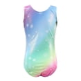 thumbnail image 6 of Girls Gymnastics Leotards with Shorts Kids Toddler Tumbling Outfits Sleeveless Sparkle Ballet Dance Activewear Leotard Biketards 5-14 Years, 6 of 9