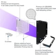 thumbnail image 2 of 2pcs Projecteur Uv Led 100w Lumire Noire Ip65 Impermable, Lampe Led Ultra-violet, Eclairage Effe, 2 of 5