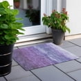 thumbnail image 6 of Addison Rugs Chantille Indoor/Outdoor Transitional Stripes Purple Washable Rectangle Rug, 1'8" x 2'6", 6 of 6