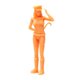 thumbnail image 5 of Figura de modelo de simulación 1/64 CUTICAT figura en miniatura, 5 of 5