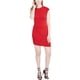 thumbnail image 1 of Rachel Roy Vestido camisero asimétrico para mujer, rojo, extragrande, 1 of 2