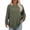 Green, variant on DOKOTOO Womens Plus Size Tops Crewneck Long Sleeve Shirts Loose Ribbed Knit Tunic Tops Curved Hem Pullover 1X-5X