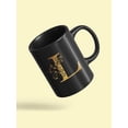 thumbnail image 3 of Golden Letter L Design Mug Unisex's -Image by Shutterstock, 3 of 4