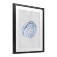 thumbnail image 3 of Stupell Industries Sea Snail Subtle Blue Black Framed Print Under Glass, design by Camila Juncos, 21 x 17, 3 of 10
