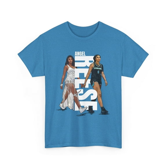 Chi-Town Reese #5 Women basketball lover Unisex Heavy Cotton Tee